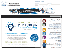 Tablet Screenshot of mymassp.com